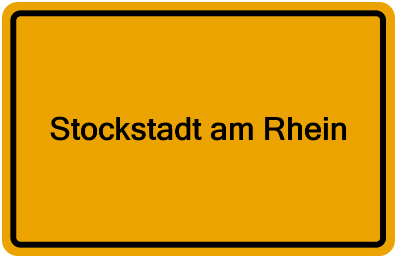 Handelsregisterauszug Stockstadt am Rhein